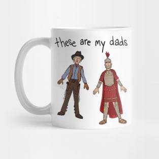 these are my dads Mug